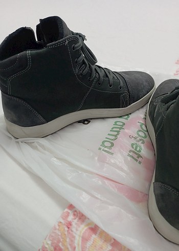 Gri Bağcıklı Erkek motosiklet botu - Görsel 7