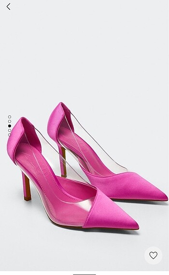 #mango Vinil Stiletto Ayakkabı