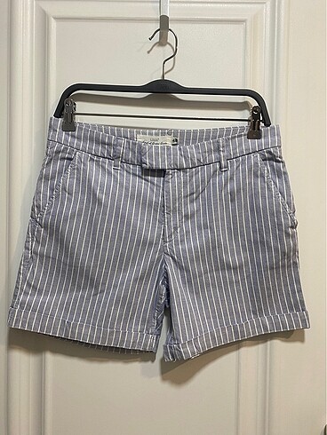 #h&m Çizgili Bermuda Şort