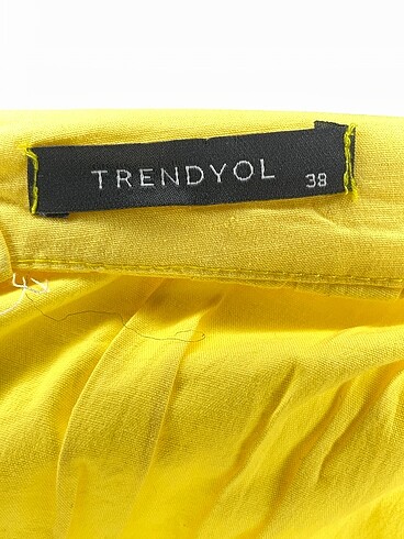 38 Beden sarı Renk Trendyol & Milla Bluz %70 İndirimli.