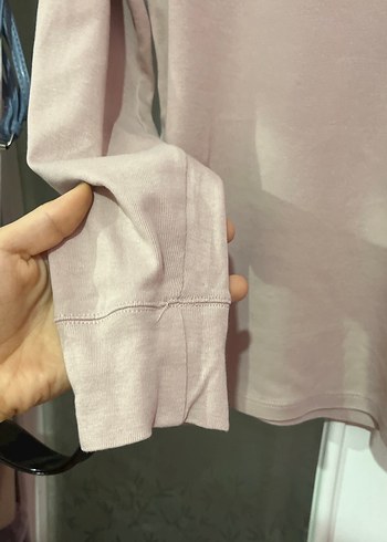 Oysho Pembe Üst %100 Organik Pamuk - Görsel 6