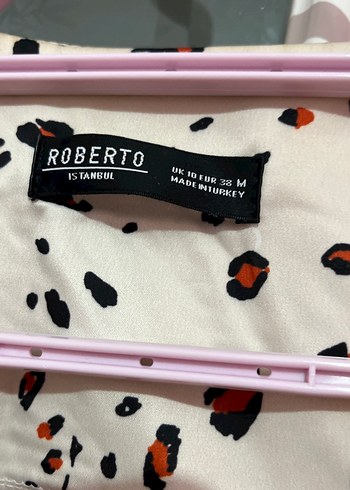 Leopar Desenli Kısa Bağlamalı Bluz - Görsel 2