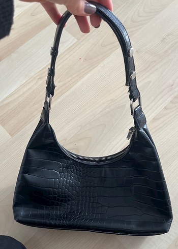 Mango deri çanta - Görsel 5