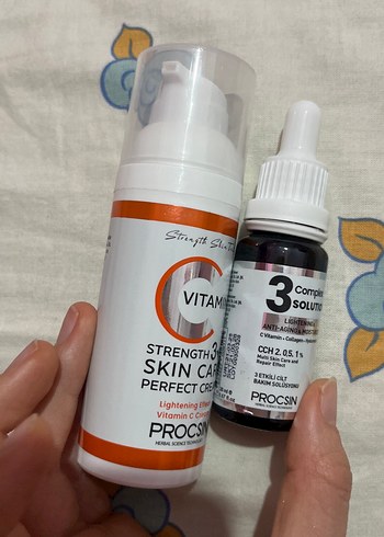 Procsin Vitamin C Anti-Aging Serum ve Krem - Görsel 2