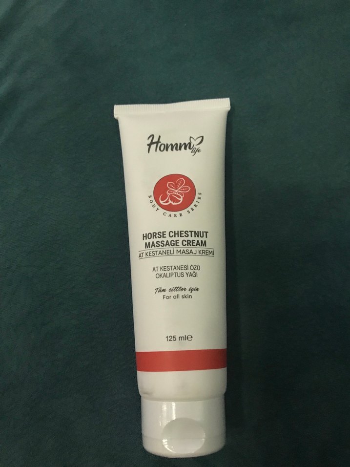 Homm Bitkisel At Kestaneli Masaj Kremi 125 ml - Görsel 3