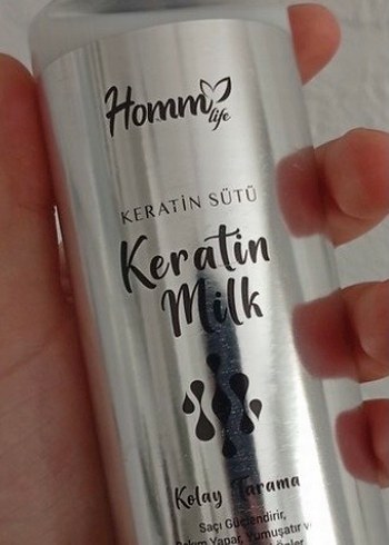 Homm Bitkisel Life Keratin Saç Sütü - Saç Bakım Spreyi - Görsel 4