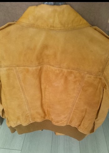 Massimo Dutti Massumi Dutti Deri Kadın Ceket