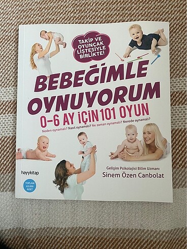 0-6 ay bebeğimle oynuyorum kitabı