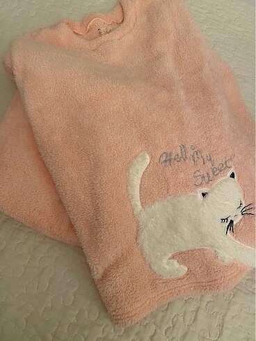 Peluş pijama takımı