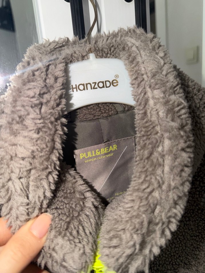 Pull bear yün ceket - Görsel 3
