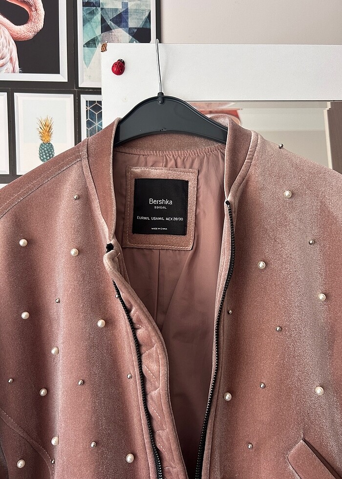 bershka bomber ceket - Görsel 3