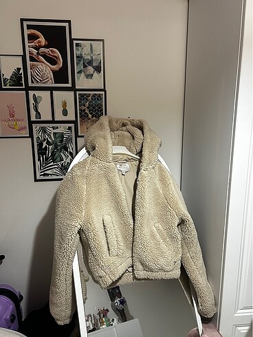 Pull Bear yünlü mont