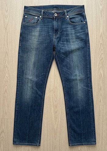 Jacob Cohen Koyu Mavi Slim Fit Denim Jean