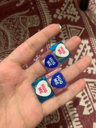 Hug me epoksi yüzük