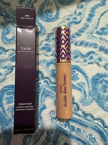 Tarte Tarte shape tape kapatıcı 29N light medium rengi
