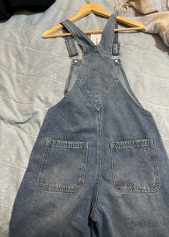 Kadın Denim Tulum - Görsel 8