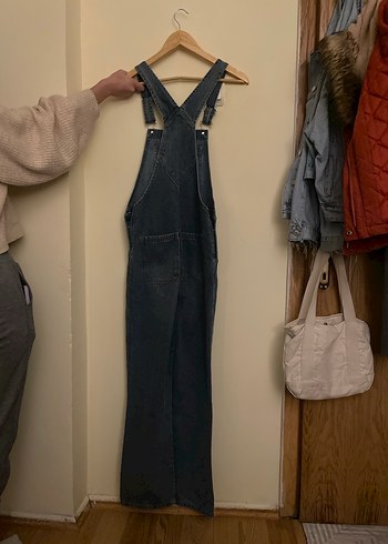 Kadın Denim Tulum - Görsel 3