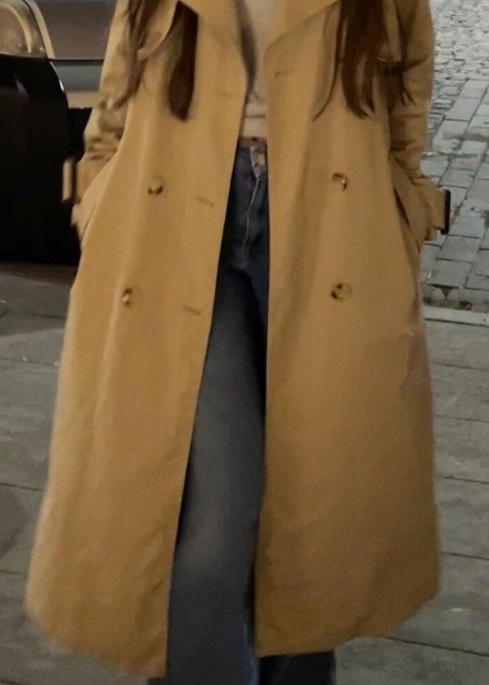 Zara Trençkot - Görsel 4