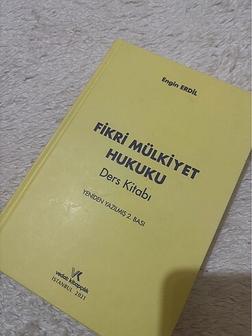 Fikri Mülkiyet Hukuku Ders Kitabı