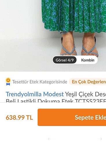Trendyol & Milla Uzun Etek Trendyolmilla Modest