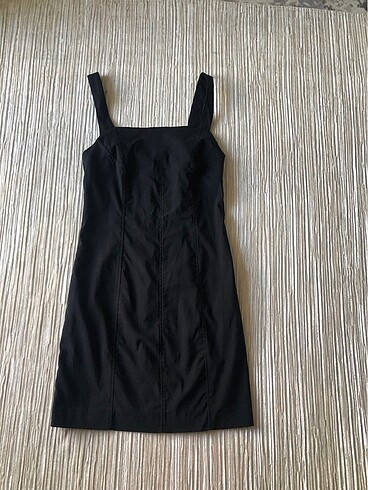 Siyah Streç Mini elbise