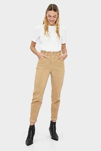 Mom jean wide leg jean