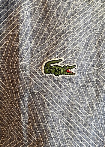 l Beden mavi Renk Orijinal Lacoste Yazlık Gömlek