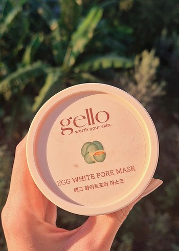 Gello Yumurta Beyazı Gözenek Maskesi - Görsel 3