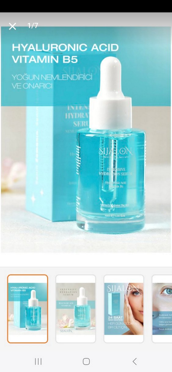 Sijalon Yoğun Nemlendirici Serum - Görsel 2