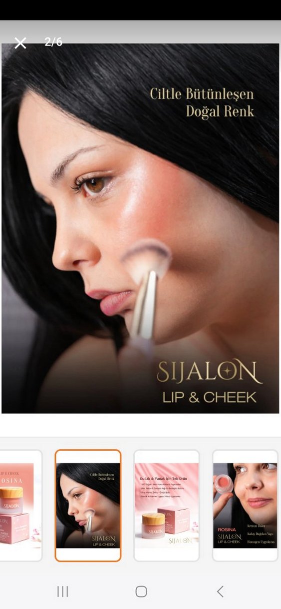 Sijalon Doğal Dudak & Yanak Balmı - Görsel 5