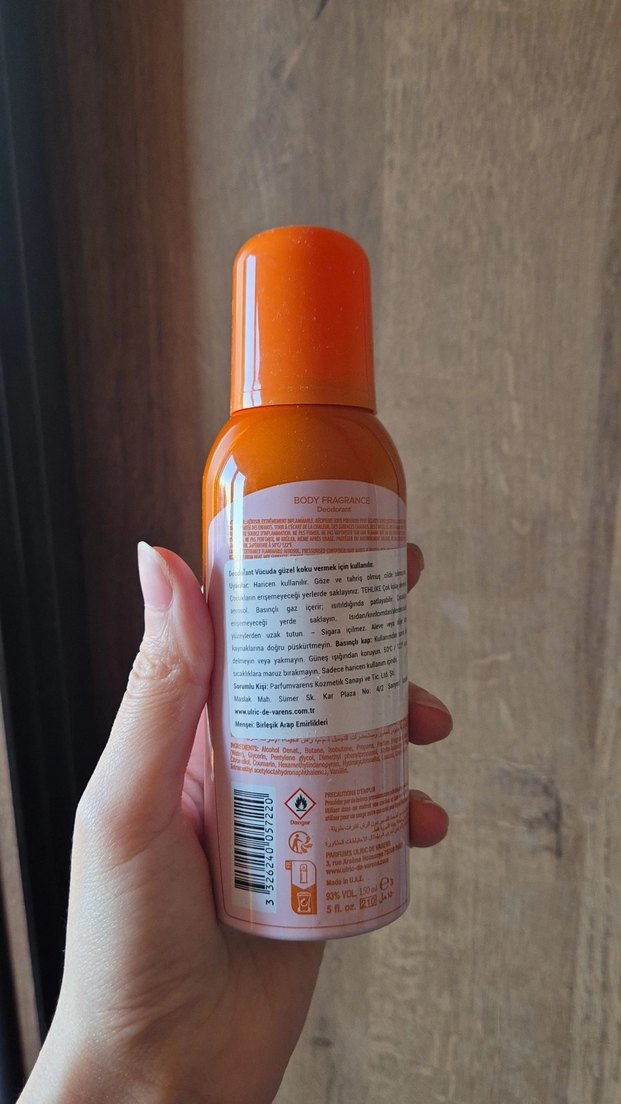 Varens Sweet Portakal Gül Kadın Parfümü - Görsel 2