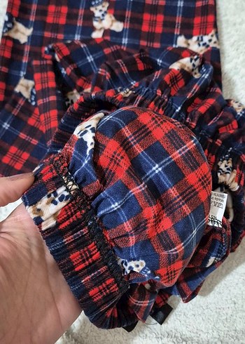 Renkli Baskılı Rahat Kadın Pijama Altı - Görsel 4