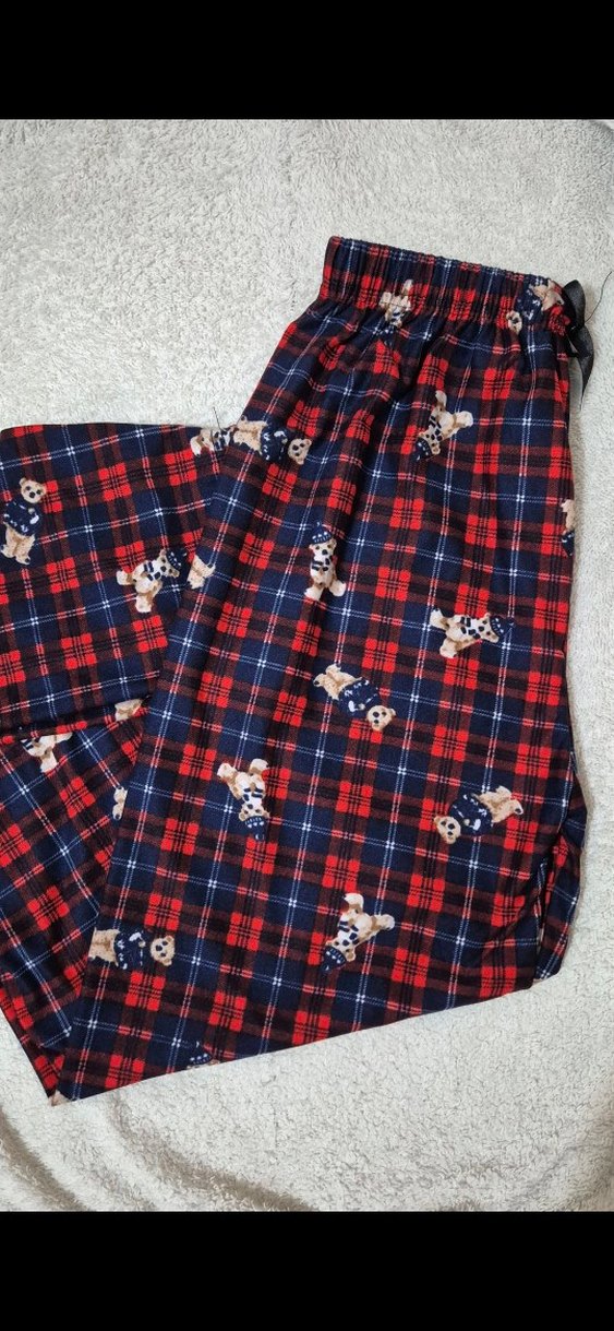Renkli Baskılı Rahat Kadın Pijama Altı - Görsel 2