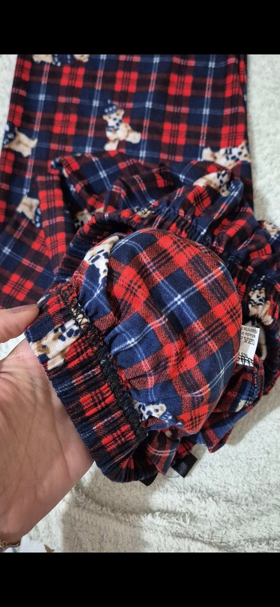 Renkli Baskılı Rahat Kadın Pijama Altı - Görsel 4