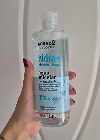 Agrado Hidra+ Micellar Su 400ml