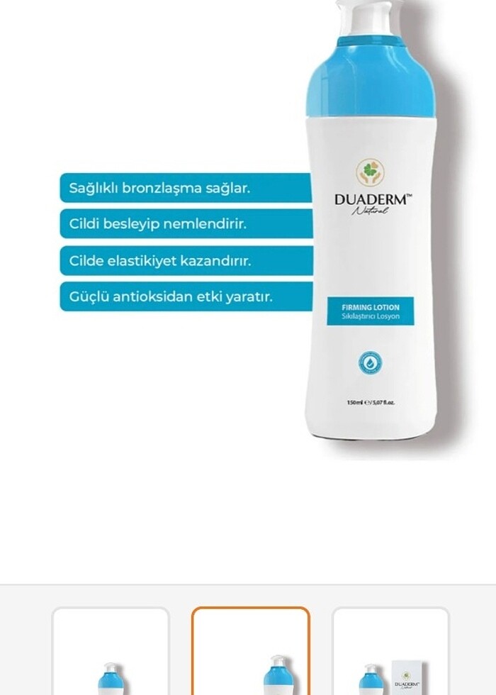 Duaderm vücut losyonu - Görsel 3