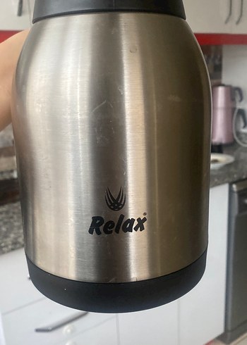 Gri Renkli Çelik Termos - Görsel 2