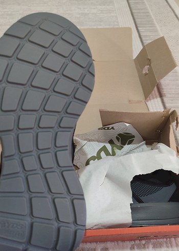 Erkek Siyah Bağcıklı Spor Ayakkabı - Görsel 4