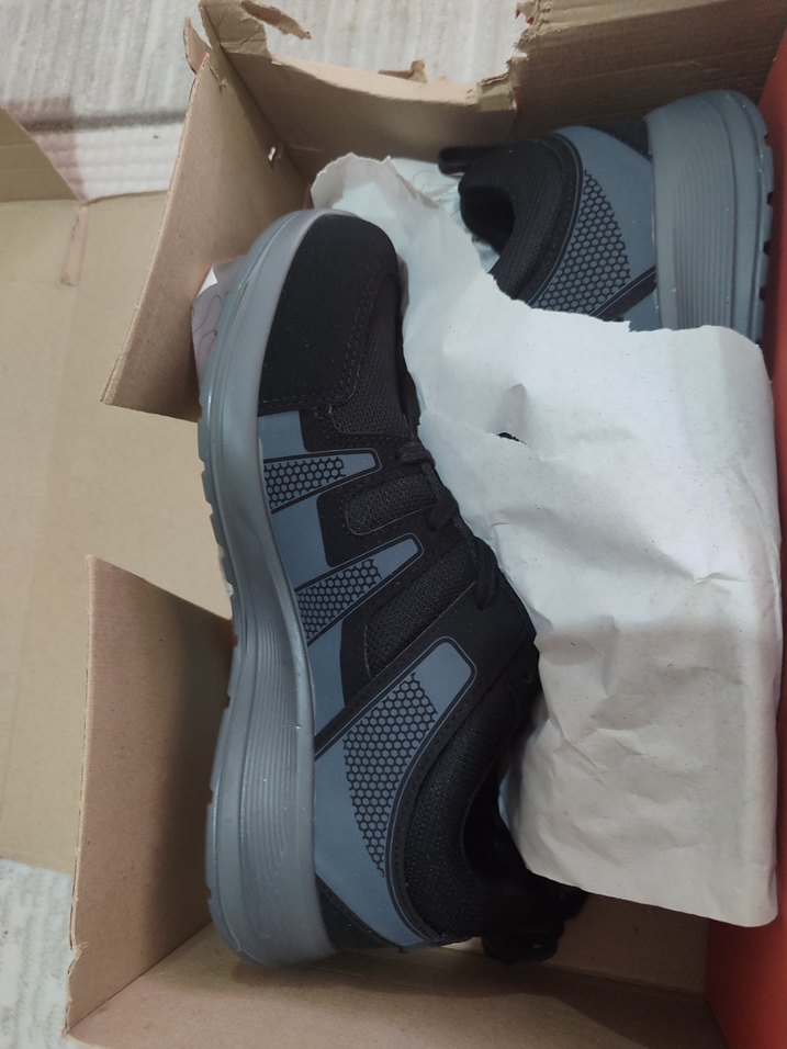 Erkek Siyah Bağcıklı Spor Ayakkabı - Görsel 3