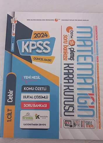 MATEMATİĞİN KARA KUTUSU 1. CİLT 2024 BASIM 