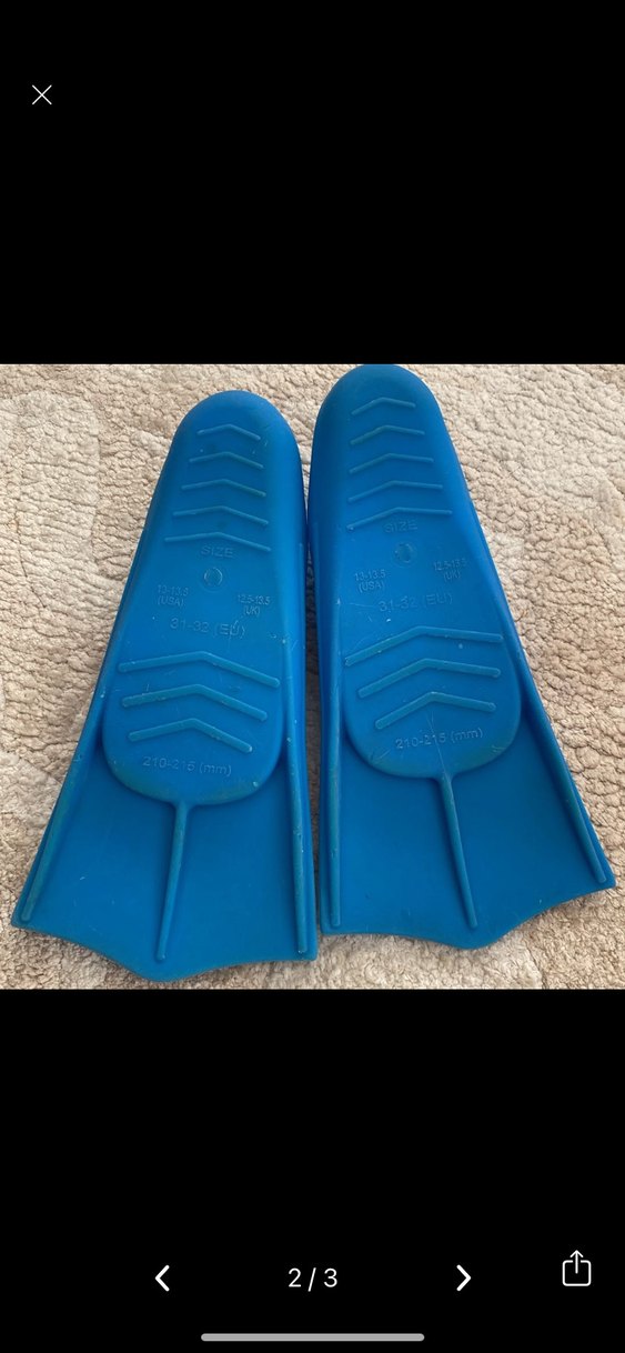 Mavi Erkek Su Ayakkabısı Velcro Bantlı - Görsel 2