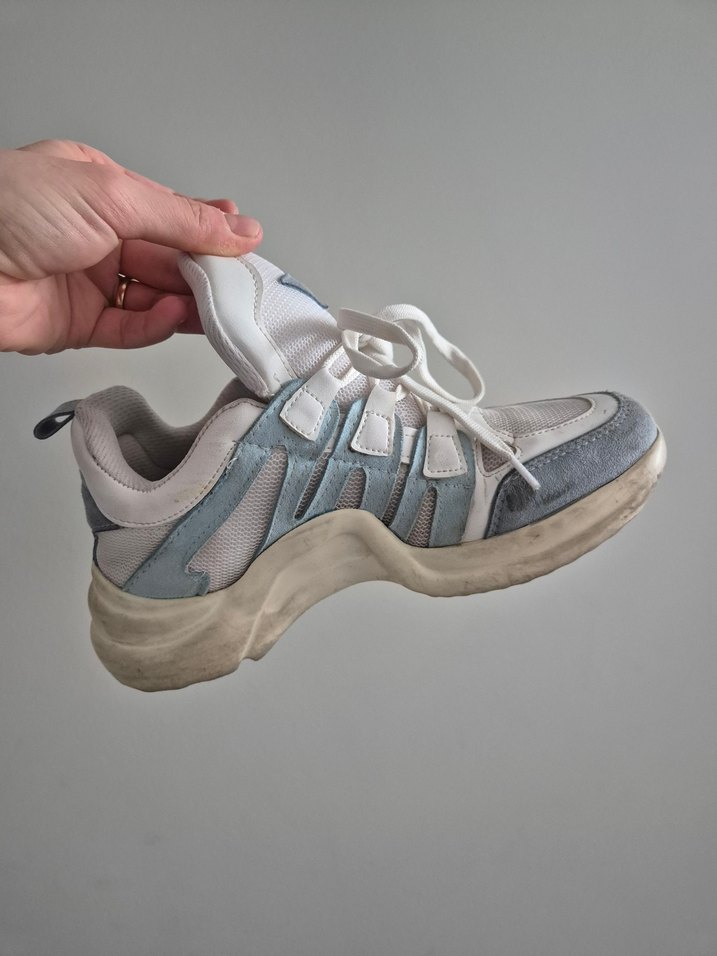 tabanı yüksek spor ayakkabı - Görsel 2