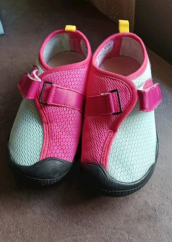 Kız Çocuk Renkli Cırt Cırtlı Terlik - Görsel 6