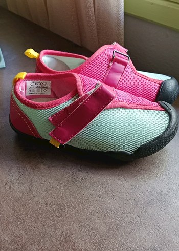 Kız Çocuk Renkli Cırt Cırtlı Terlik - Görsel 5