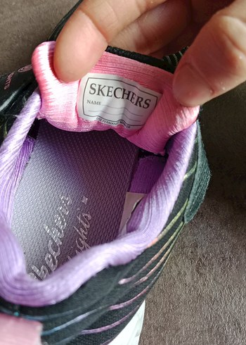 Kız Çocuk Çok Renkli Bağcıklı Spor Ayakkabı - Görsel 4