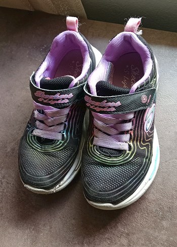 Kız Çocuk Çok Renkli Bağcıklı Spor Ayakkabı - Görsel 2