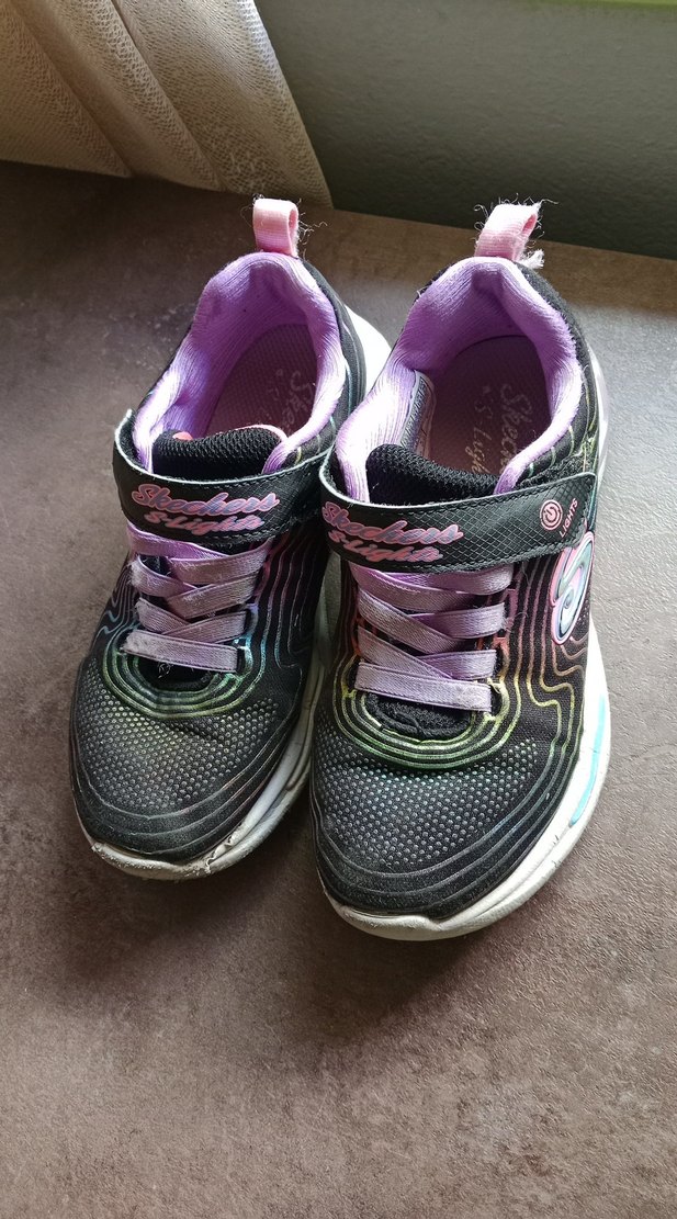 Kız Çocuk Çok Renkli Bağcıklı Spor Ayakkabı - Görsel 2