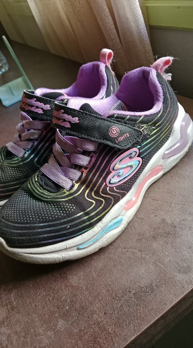 Kız Çocuk Çok Renkli Bağcıklı Spor Ayakkabı - Görsel 3