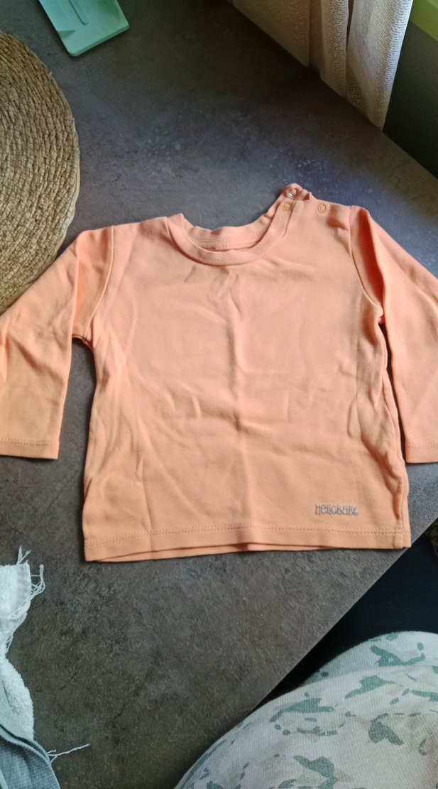Kız Çocuk Pembe Uzun Kollu Sweatshirt toplu - Görsel 2