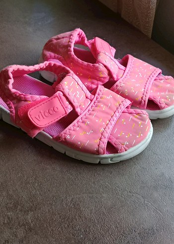 Vicco Pembe Kız Çocuk Sandalet Velcro - Görsel 4